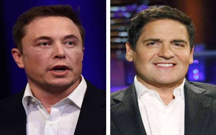 Elon Musk and Mark Cuban