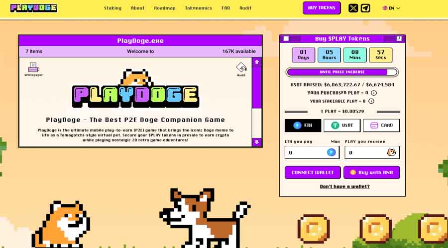 PlayDoge ICO