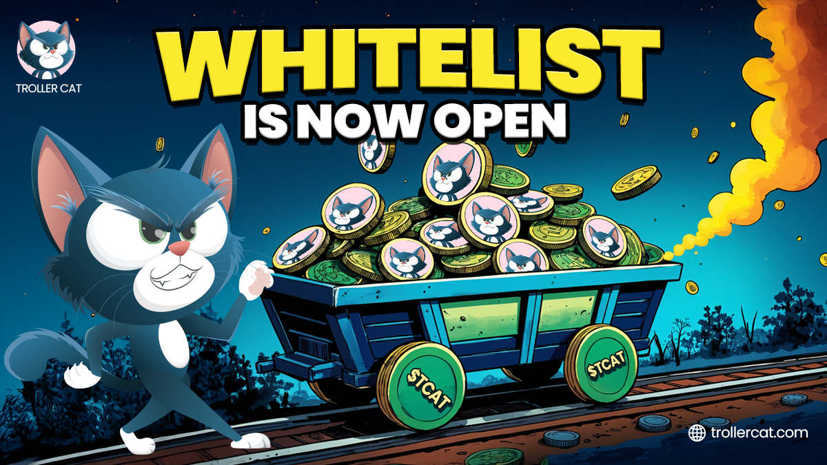Troller Cat Whitelist Closing Soon—Shiba Inu Stable, Notcoin Faces Price Struggles