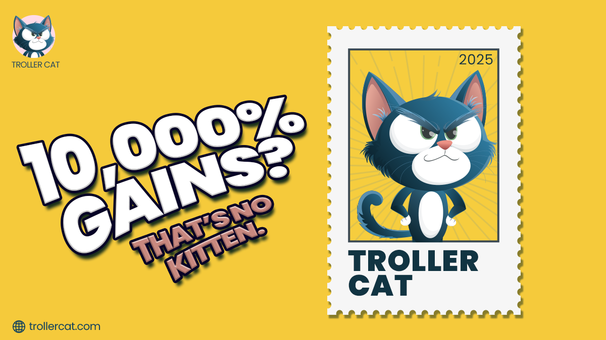 Troller Cat Presale Ignites as Just a Chill Guy Climbs and AI16Z Slides