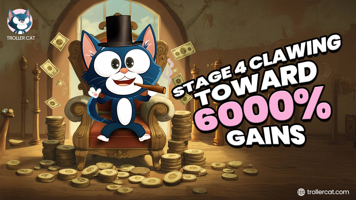 Troller Cat Presale Live: Can TCAT Beat Bonk and Brett in the Meme Coin Wars?