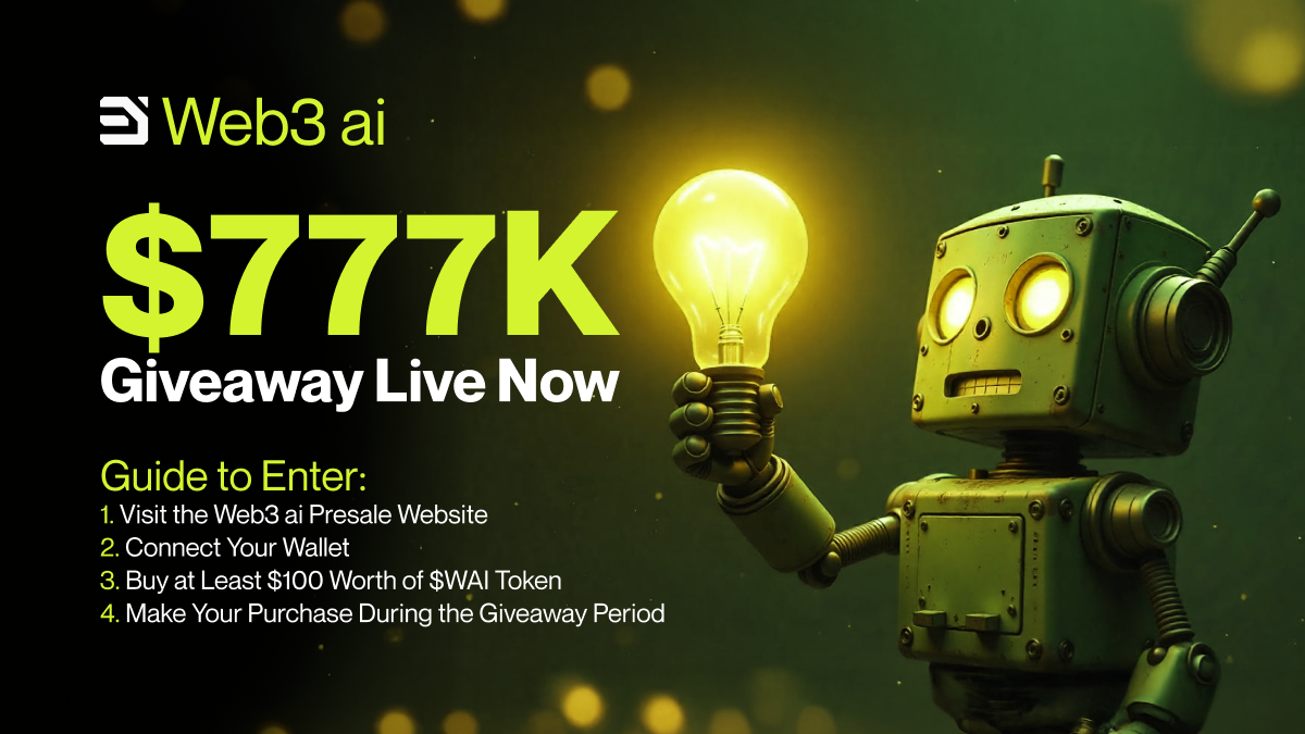 Web3 ai's $777K Giveaway Live as Sui (SUI) Resistance Level Faces Test and Solana Eyes $275