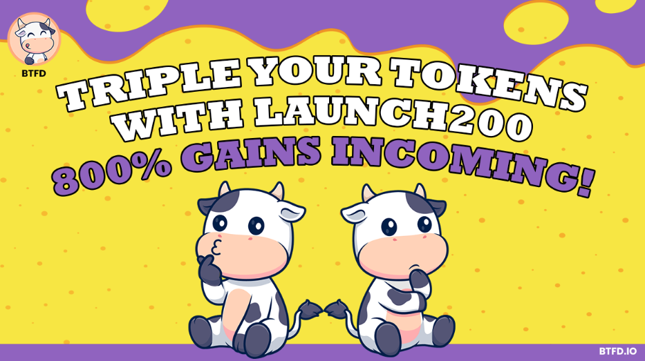 Get in Before LAUNCH200 Ends: Best New Meme Coins to Invest in Now Include BTFD, ANDY’s Rally, and Moo Deng's Hop!