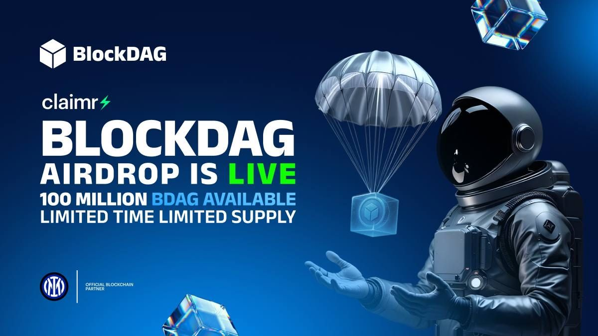 BlockDAG's 100M Airdrop Draws Huge Market Attention