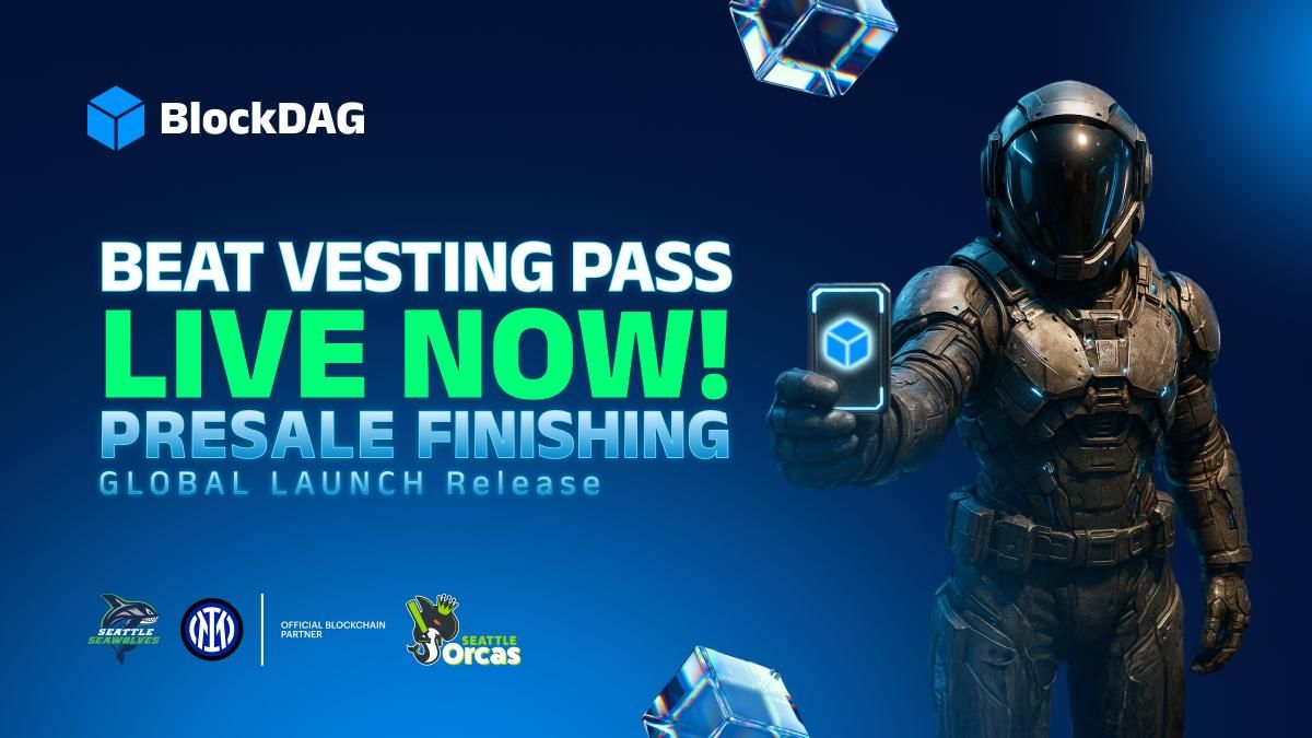 Why BDAG’s BEAT VESTING PASS & 80% Unlock Outpace XRP & NEAR