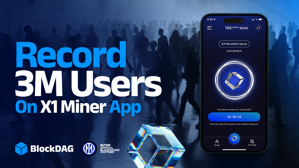 BlockDAG Passes 3 Million X1 Users While Cronos and PENGU Lag in Crypto Growth Race