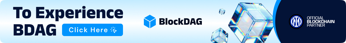 Promotional banner for BlockDAG 