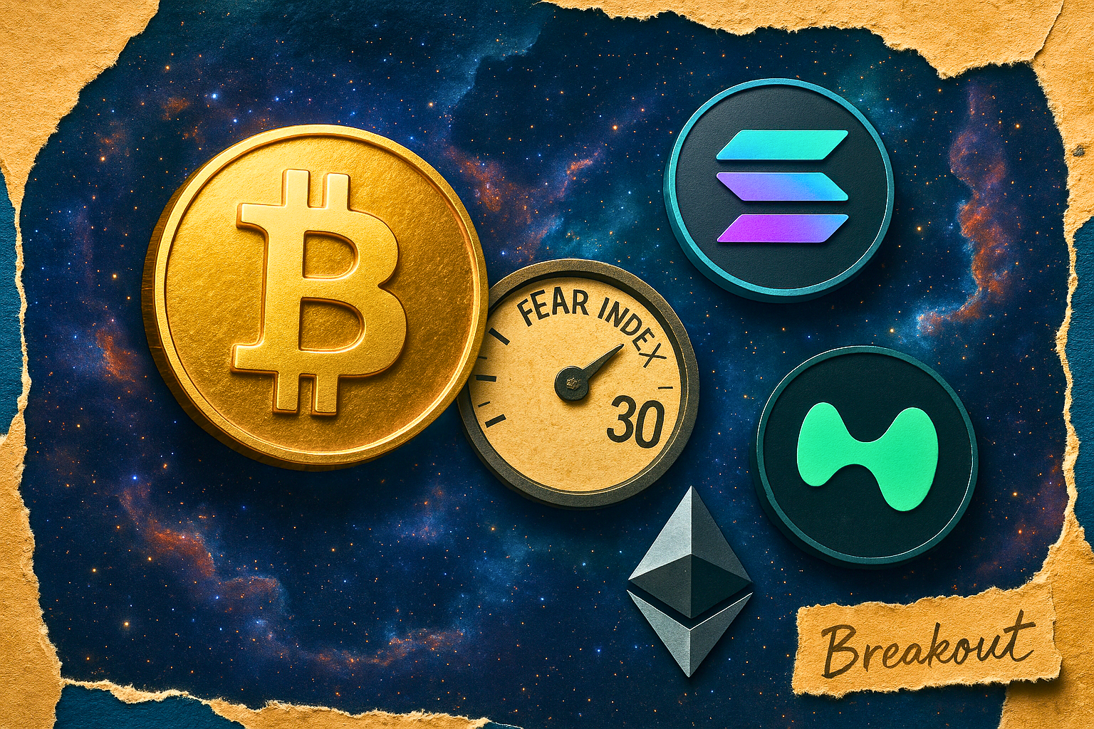 Bitcoin Fear Index at 32: Traders Accumulate SOL, ETH & HYPE