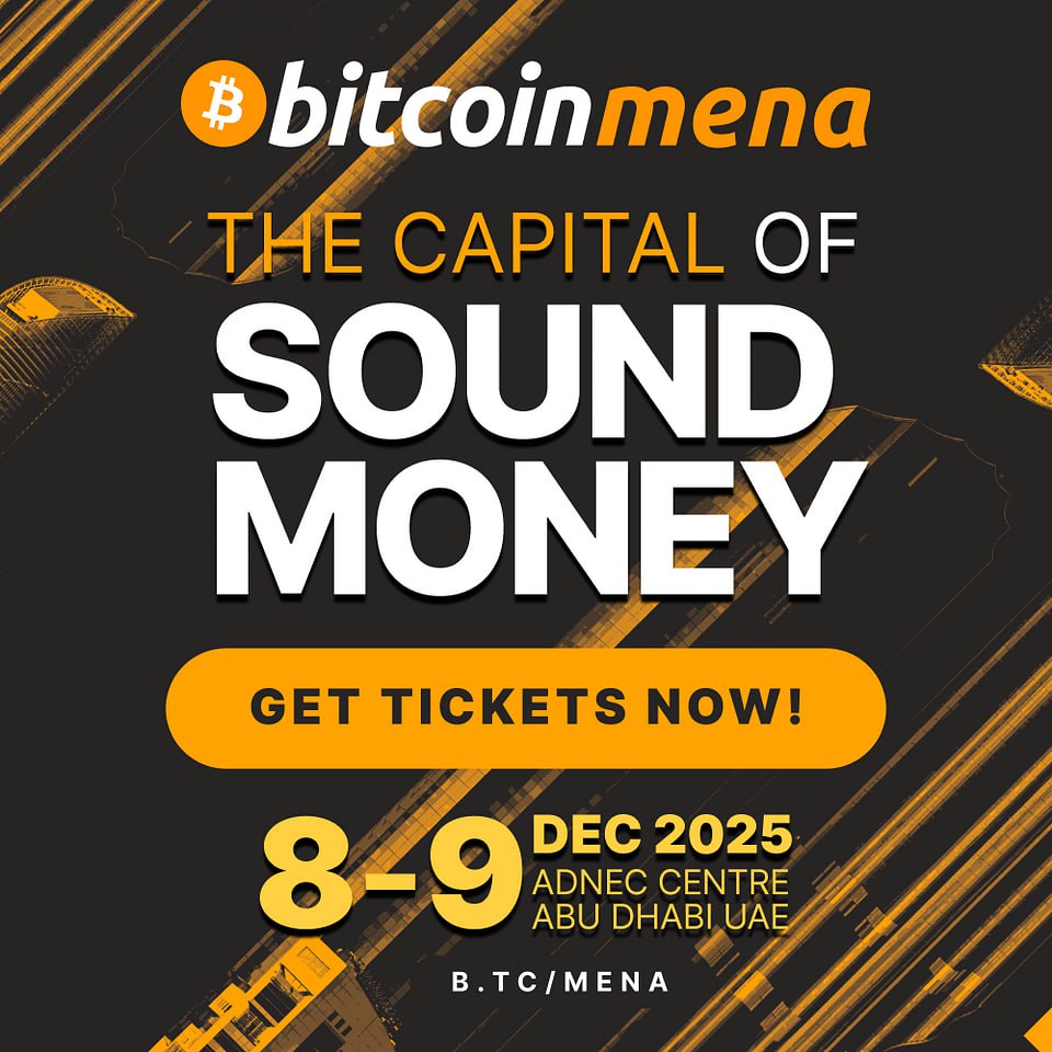 Second edition of Bitcoin MENA set to take place at ADNEC Centre Abu Dhabi in December