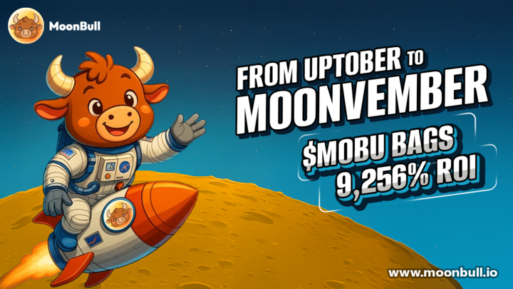 Promotional banner for MoonBull