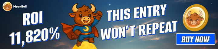 Promotional banner for MoonBull