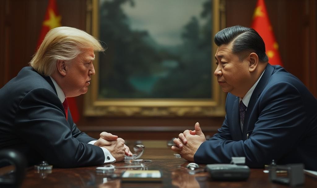 Trump and Xi Confront Nvidia Chip Export Controls