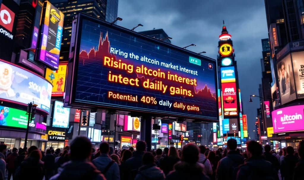 Altcoins Show Potential for 40% Daily Gains