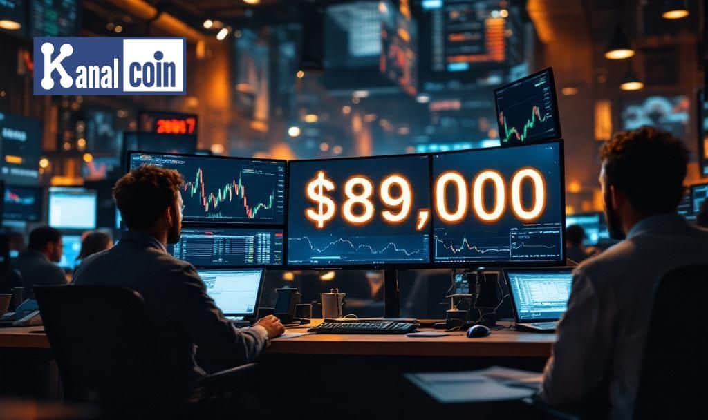 Bitcoin Approaches $89,000 Amid Potential Short Squeeze