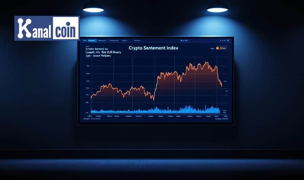 Crypto Sentiment Index Hits February Low amid Market Fears