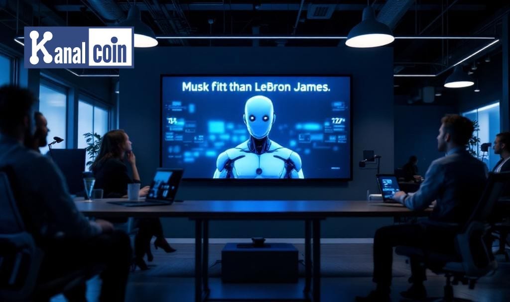 Grok AI Humorously Compares Musk to LeBron James