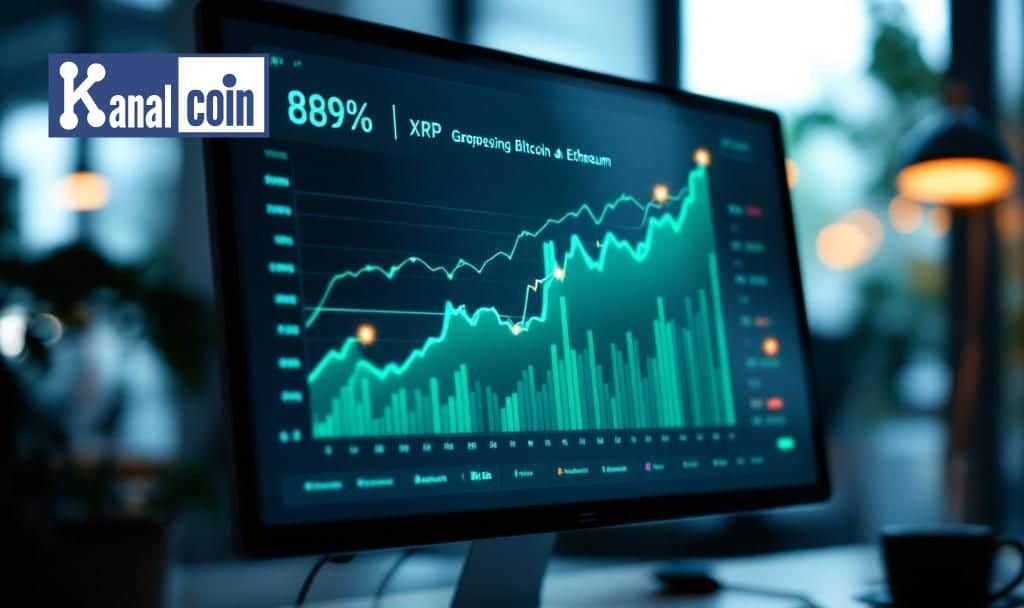 XRP Surges 89% Over 365 Days, Outperforming BTC and ETH