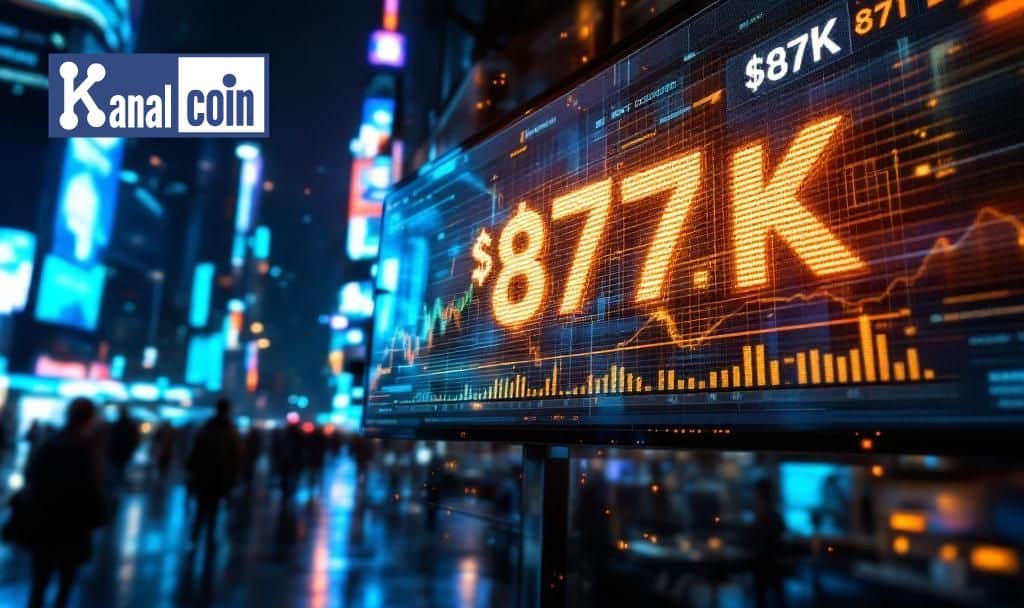 Bitcoin Trades Near $87K Amid Market Volatility