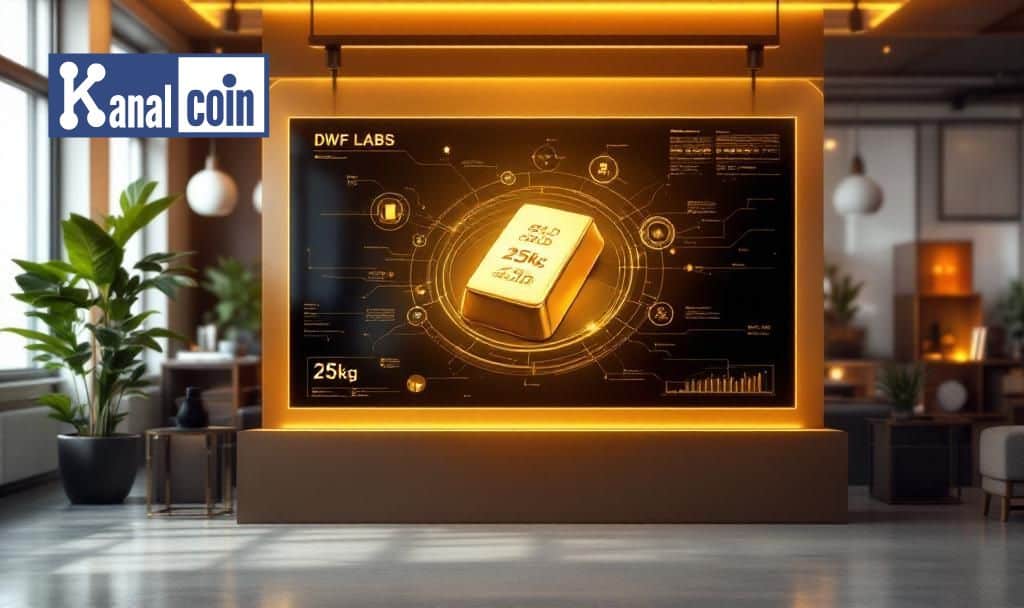 DWF Labs Executes 25kg Gold Trade, Expanding into Commodities