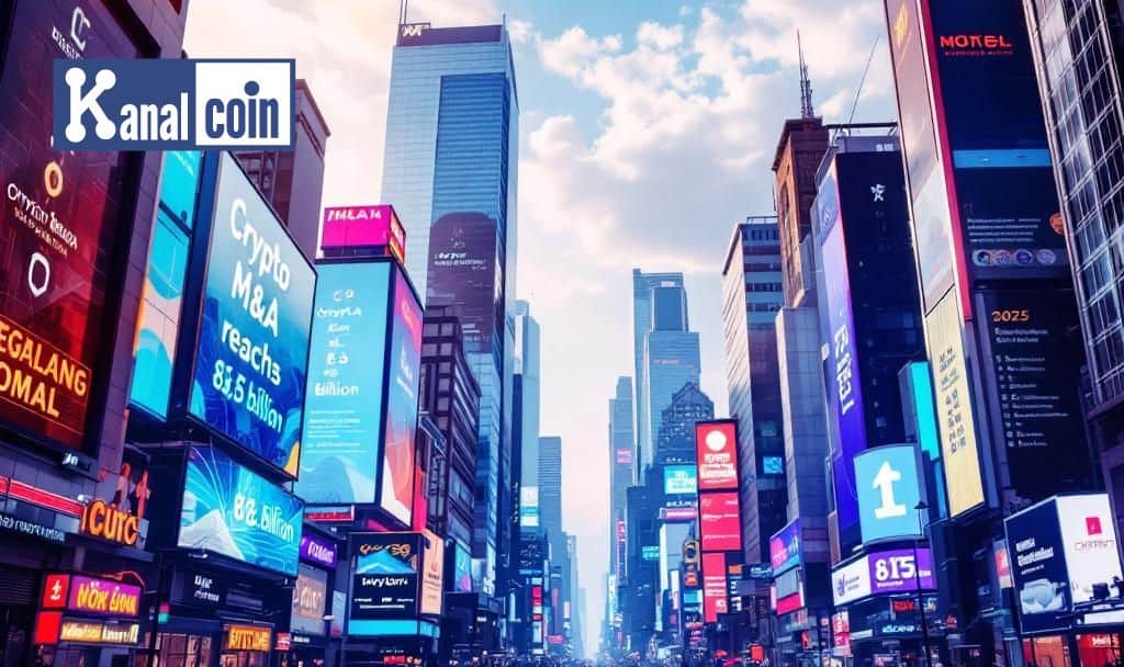 Crypto M&A Reaches $8.6 Billion in 2025 Due to Policy