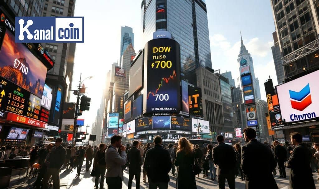 U.S. Markets Surge with Dow Climbing 700 Points