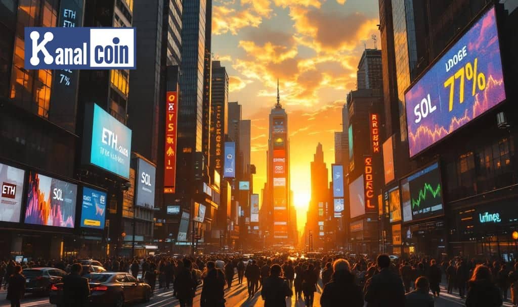 Ethereum, Solana, Dogecoin Face 7% Price Decline