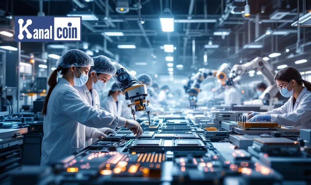 Taiwan Electronics Production Soars Amid AI Chip Demand