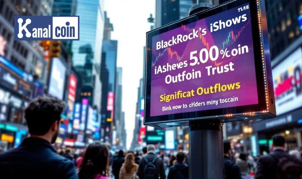 BlackRock's IBIT Faces Record Bitcoin ETF Outflows