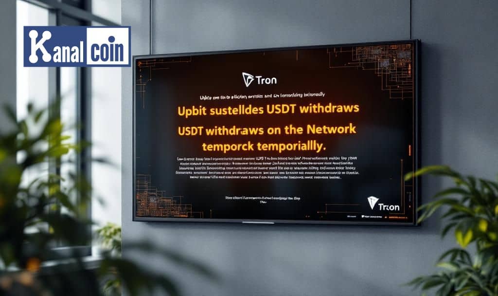 Upbit's Temporary Suspension of Tron Network USDT Withdrawals