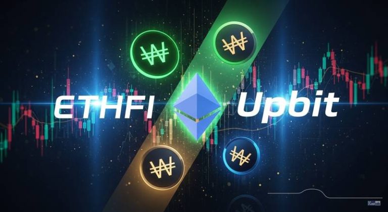 Upbit Lists ETHFI/KRW Trading Pair, Giving South Korean Traders Direct Fiat Access