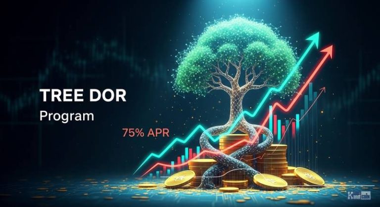 TREE DOR Reward Staking Program Opens With 75% APR