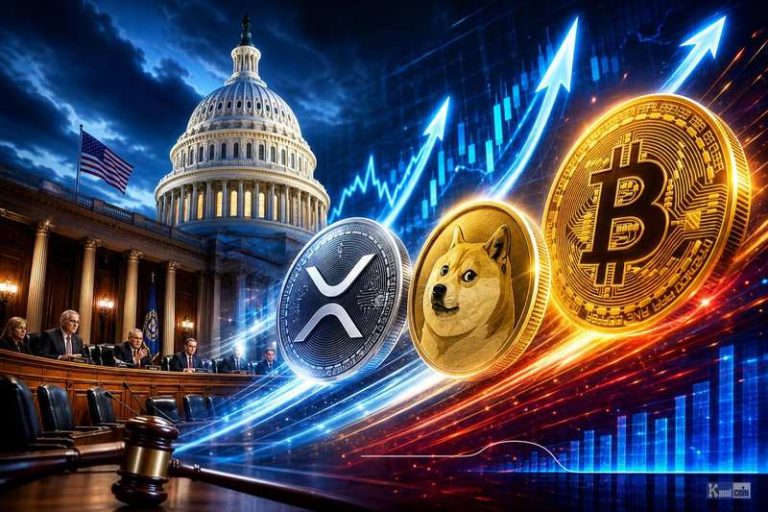 CLARITY Act Clears Senate Banking Panel as XRP, DOGE, Bitcoin Rise