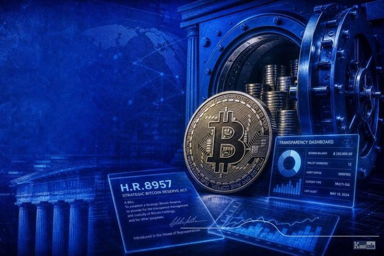 H.R.8957: New Bill Proposes Strategic Bitcoin Reserve With Transparent Management