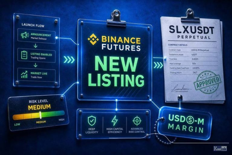 Binance Futures to Launch USD-Margined SLXUSDT Perpetual Contract