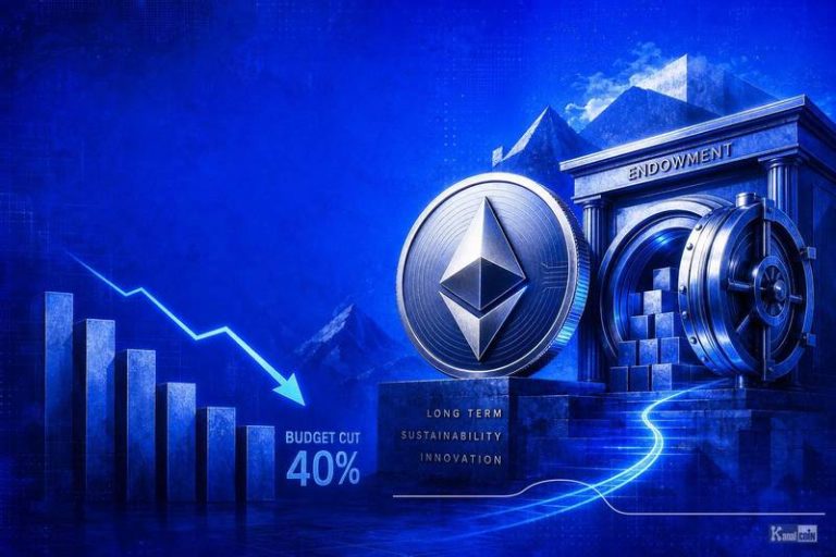 Ethereum Foundation to Cut Budget 40% and Shift to Long-Term Endowment Model