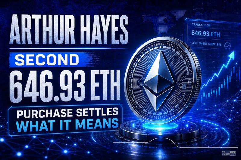 Arthur Hayes' Second 646.93 ETH Purchase Settles: What It Means