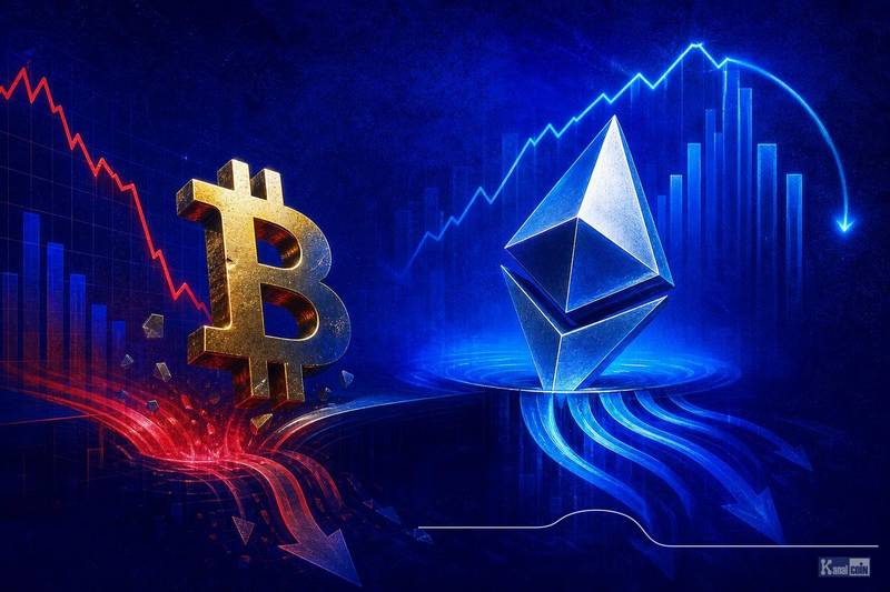 Bitcoin ETF Outflows Hit as Ether Fund Streak Ends