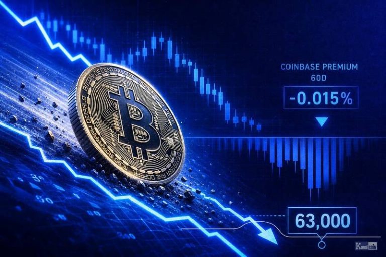 Bitcoin slides toward $63,000 as Coinbase premium stays negative 60 days