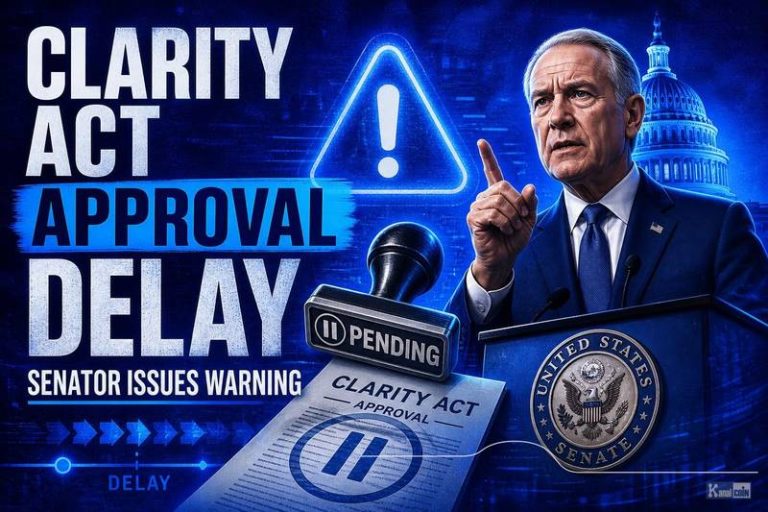 CLARITY Act Approval Delay: Senator Issues Warning