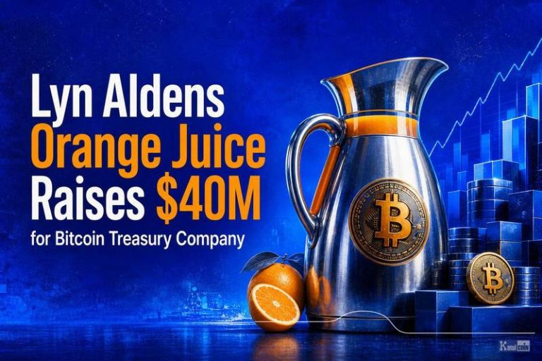 Lyn Alden's Orange Juice Raises $40M for Bitcoin Treasury Company