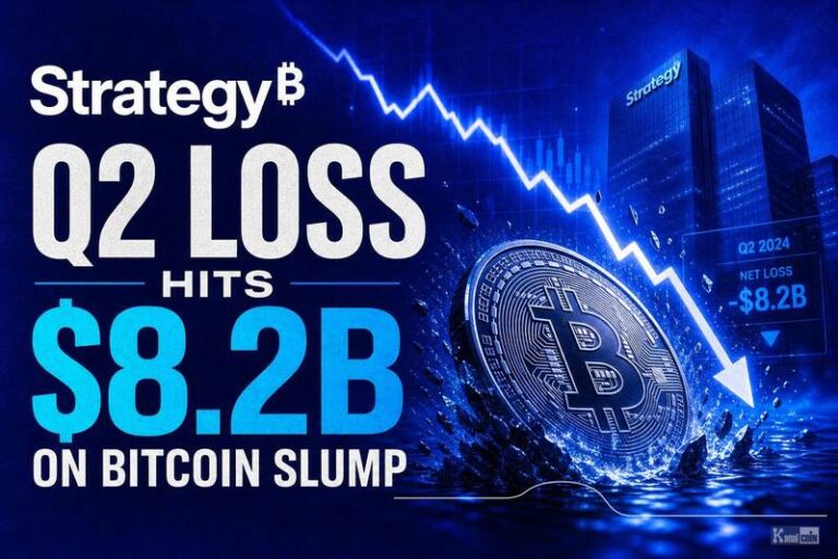 Strategy Q2 Loss Hits $8.2B on Bitcoin Slump