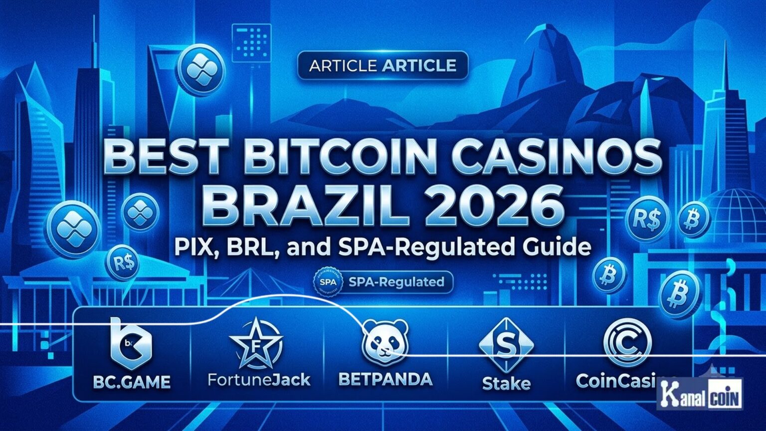 Best Bitcoin Casinos Brazil 2026: PIX, BRL, and SPA-Regulated Guide