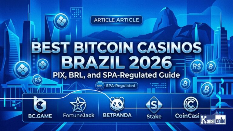 Best Bitcoin Casinos Brazil 2026: PIX, BRL, and SPA-Regulated Guide