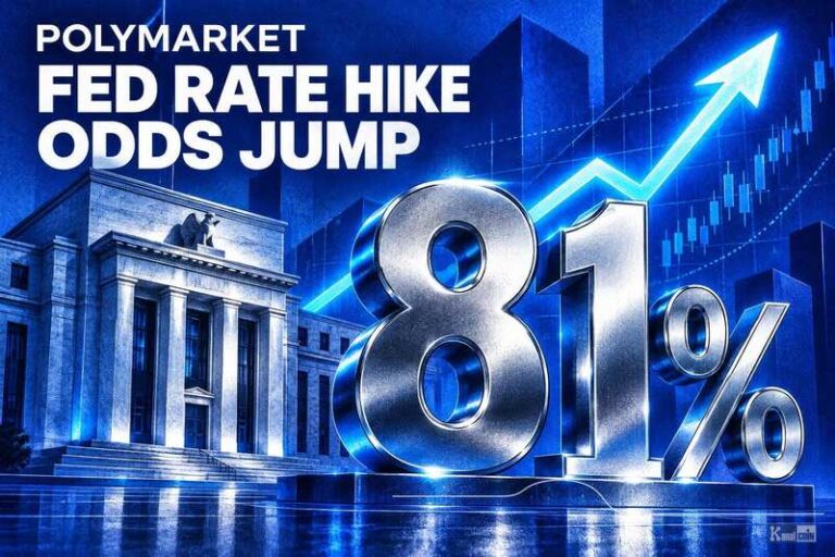 Polymarket Fed Rate Hike Odds Jump to 81%