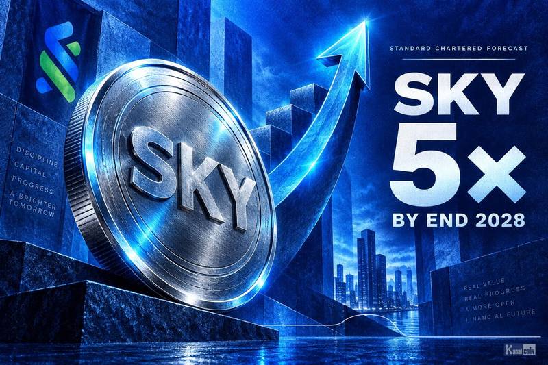 Standard Chartered Sees SKY Token Rising Fivefold by End-2028