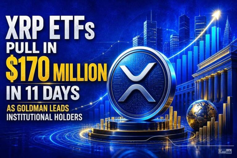 XRP ETFs Pull In $170 Million in 11 Days as Goldman Leads Institutional Holders