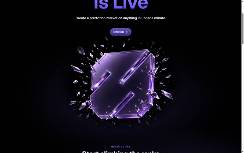 Click a market to see the question, resolution date, and current YES/N