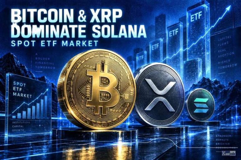Bitcoin and XRP Dominate Solana in Spot ETF Market