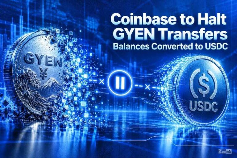 Coinbase to Halt GYEN Transfers and Convert Balances to USDC
