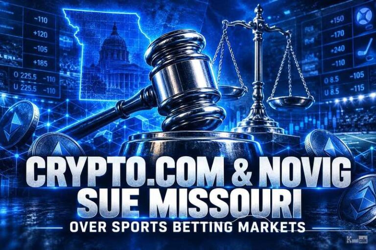Crypto.com, Novig Sue Missouri Over Sports-Betting Markets